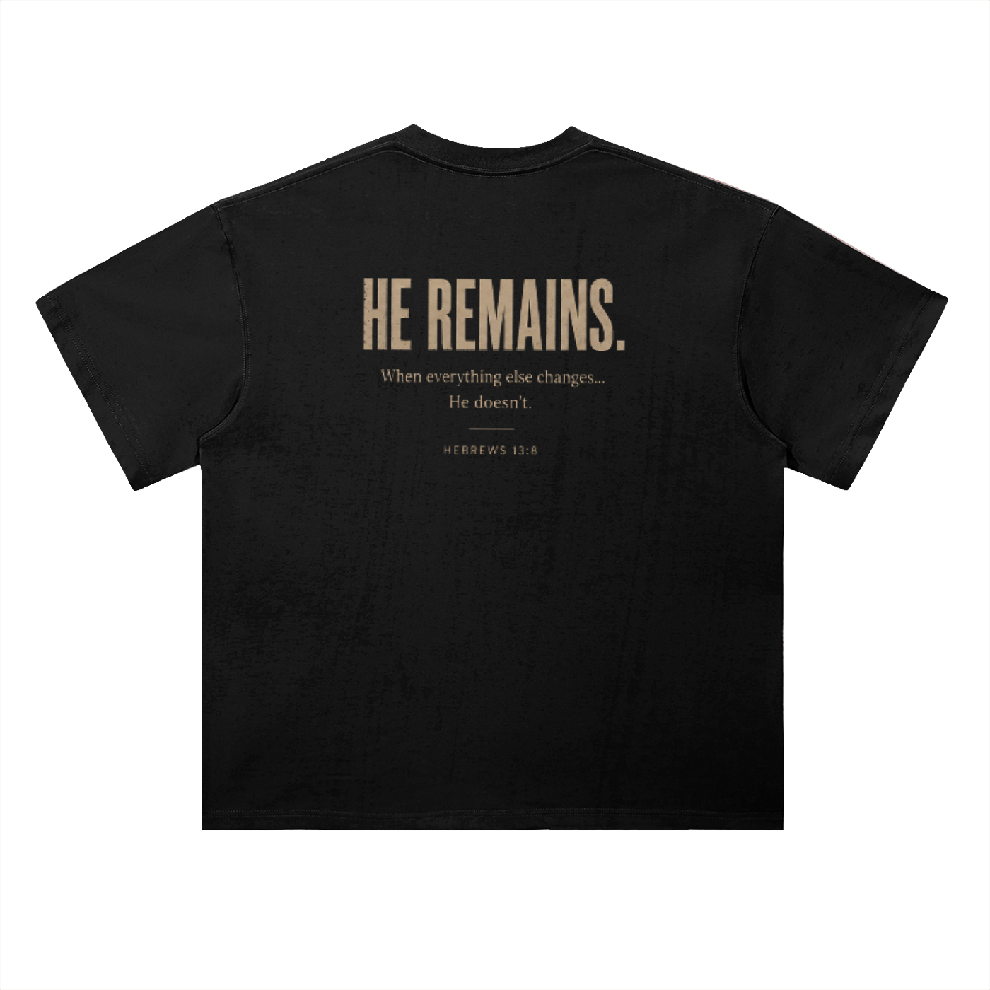 Heavyweight Drop Shoulder Cotton T-Shirt